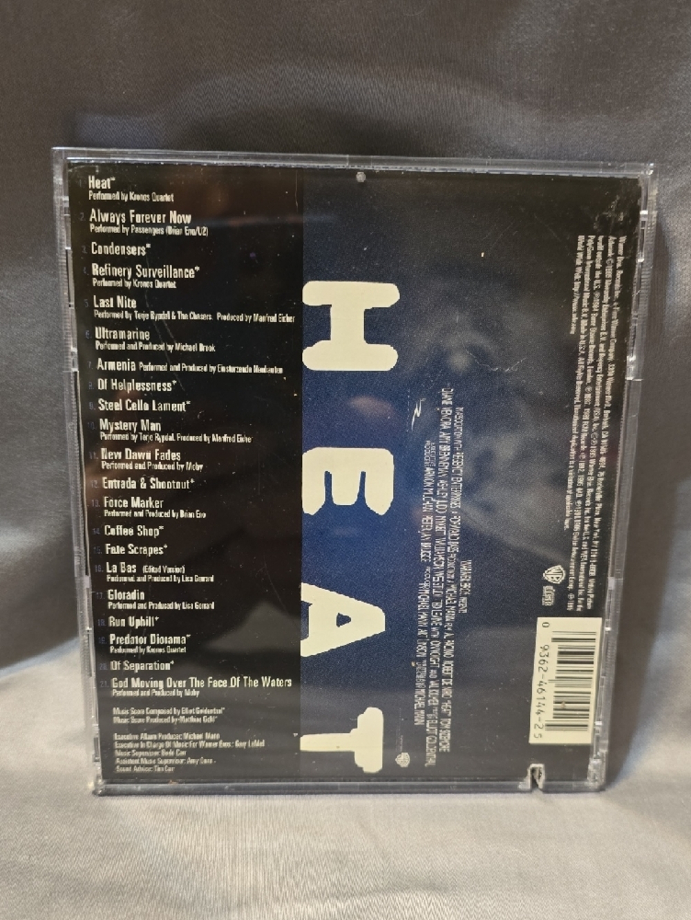 Heat – Music from the Motion Picture (Black & Blue) CD - Picture 2 of 3
